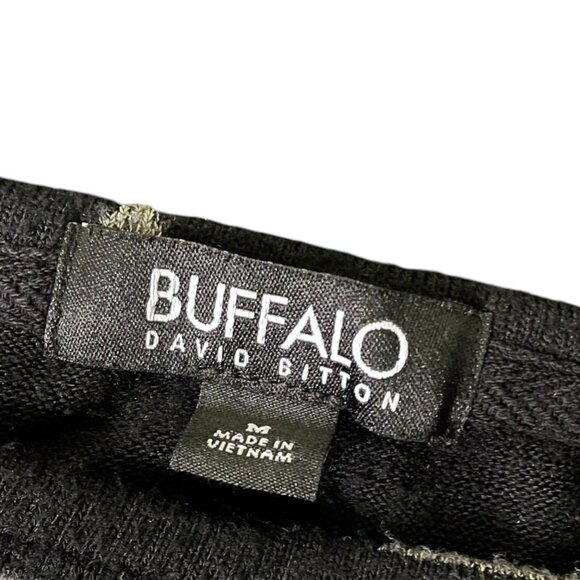 Buffalo‎ David Bitton Raglan Star Sweater - Black - Women's / Juniors' - Size M - Picture 7 of 9